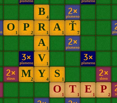 Kolmo-paralelný ťah (vznik dvoch slov)